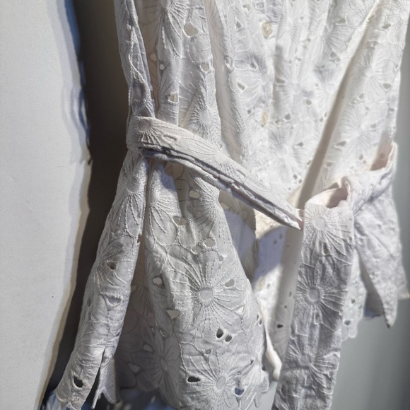 NWT Boden White Eyelet Women’s Blouse - Picture 5 of 7